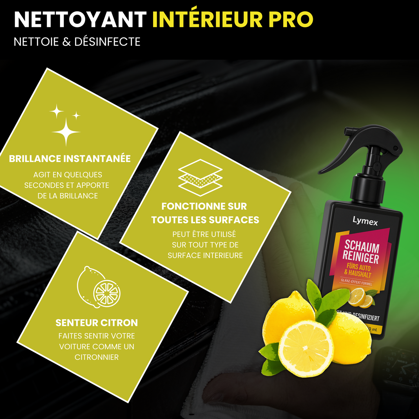 LYMEX™ KIT D'ENTRETIENT AUTOMOBILE