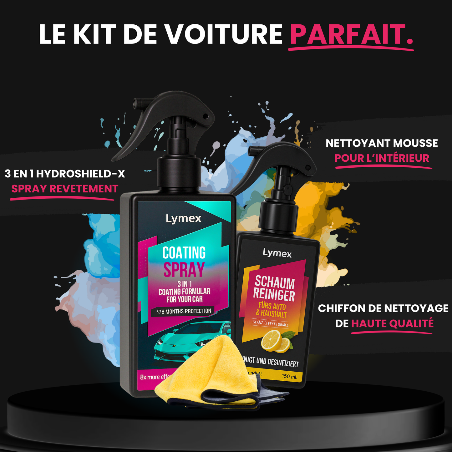 LYMEX™ KIT D'ENTRETIENT AUTOMOBILE